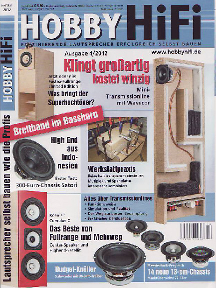 HobbyHifi 4/12 front page